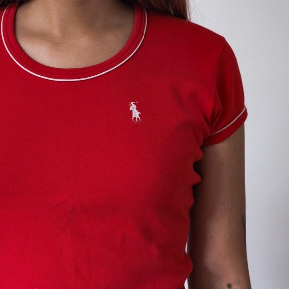 Vintage Polo by Ralph Lauren Cap Sleeve Top - Picture 2 of 3